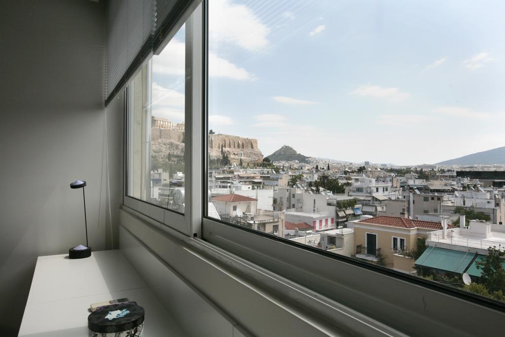 Mind-Blowing Acropolis View Apt Athen Eksteriør billede